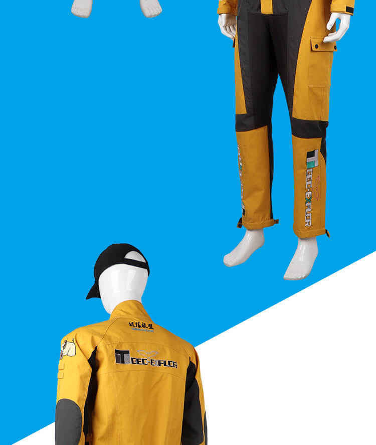 连体探洞衣服实拍2
