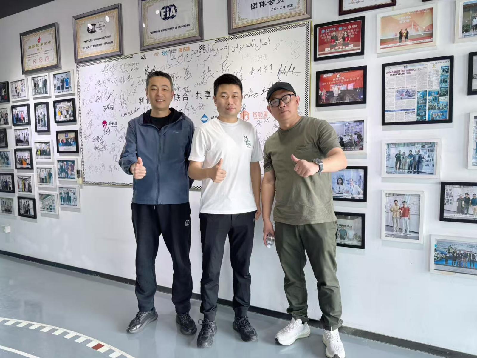 李宁公司研创中心团队到访人本国际