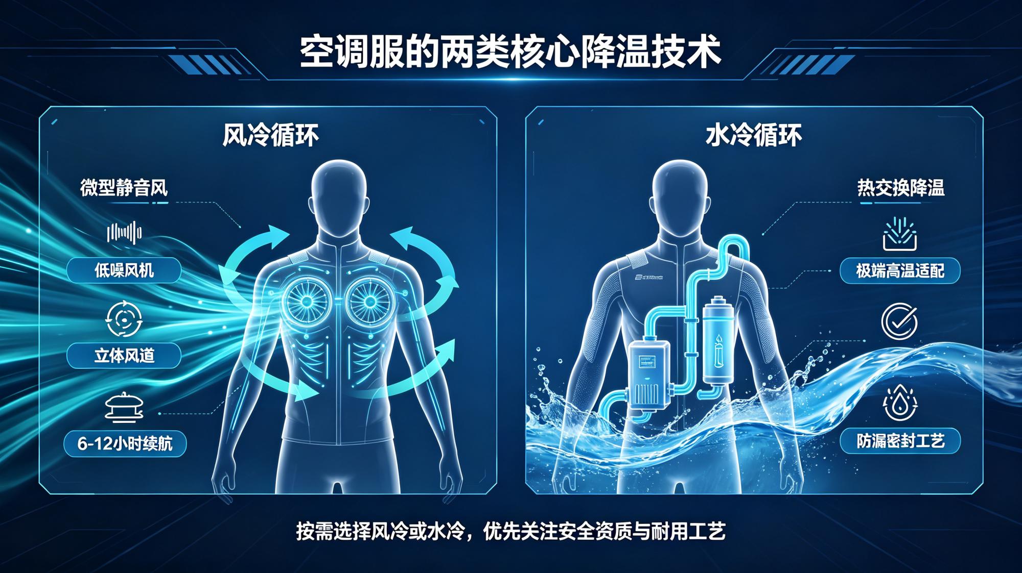 空调服是什么?制冷降温原理与核心技术全面科普